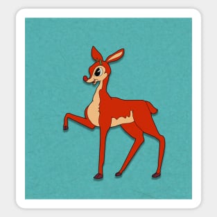 Fleischer's Rudolph Sticker